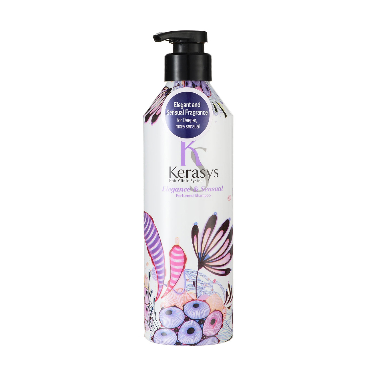 Парфумований шампунь KeraSys Elegance &amp; Sensual Perfumed Shampoo для тонкого та ослабленого волосся, 600 мл